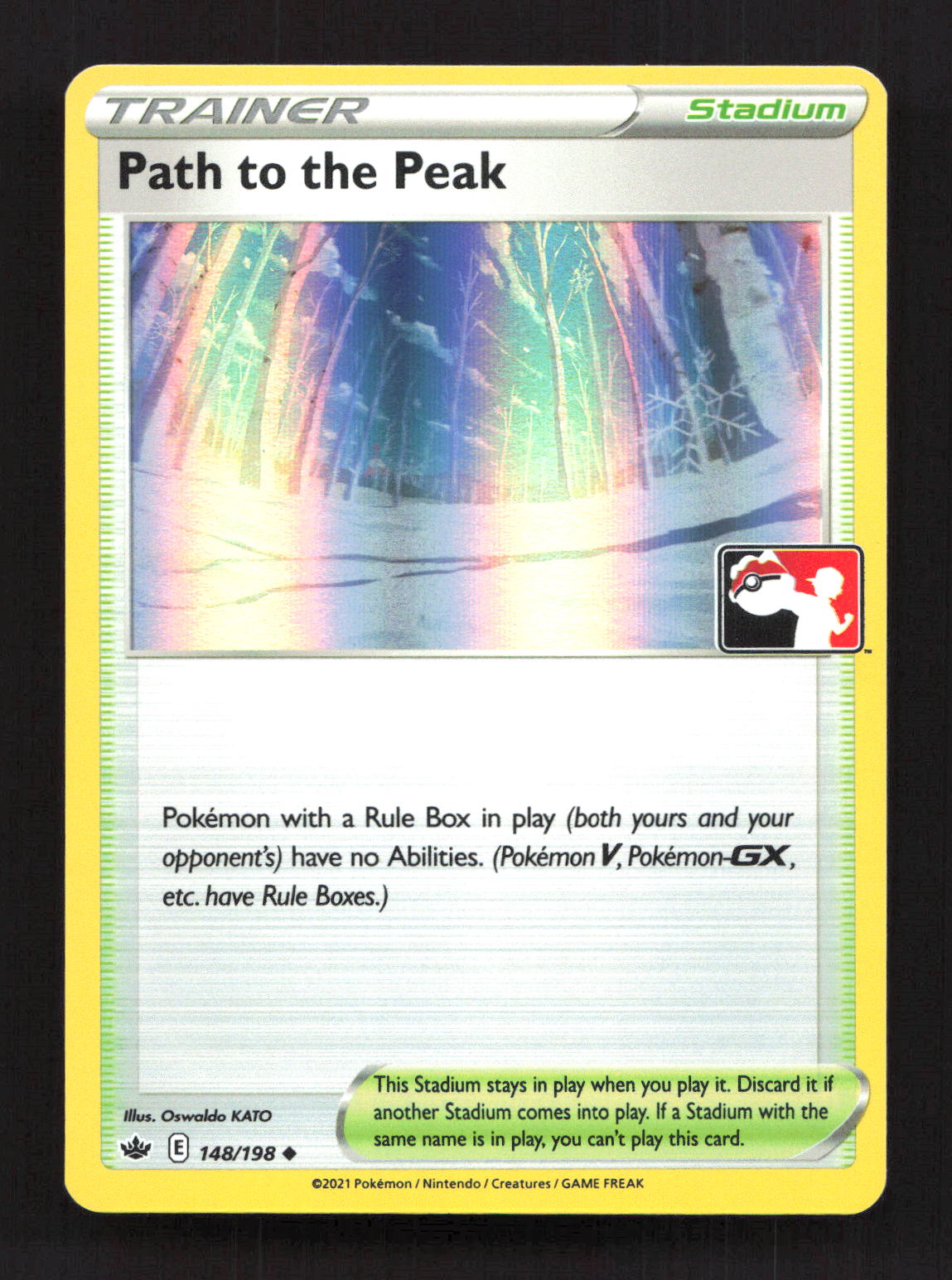 Path to the Peak 148/198 Uncommon Prize Pack Series Cards Pokemon Holo LP