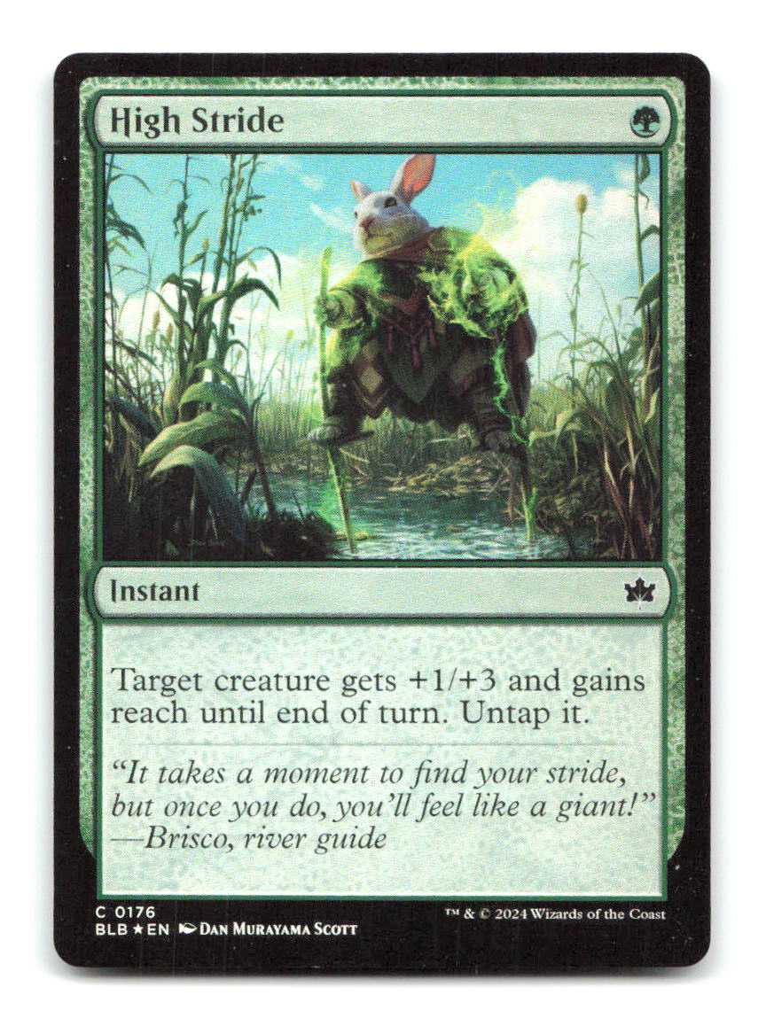 High Stride 176 BLB Magic: The Gathering Foil NM