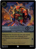 Fergus - King of DunBroch 175/204 Common Wilds Unknown Lorcana Cold Foil NM