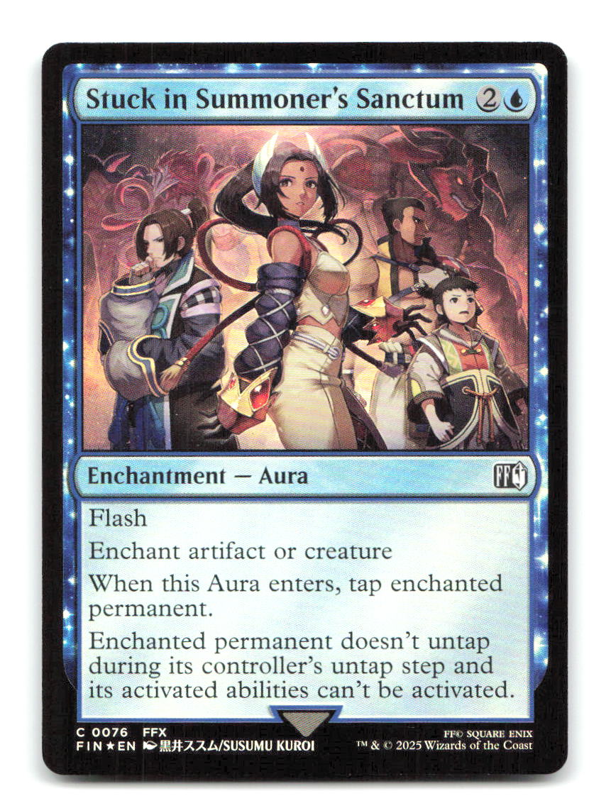 Stuck in Summoner's Sanctum 76 FIN Magic: The Gathering Foil NM