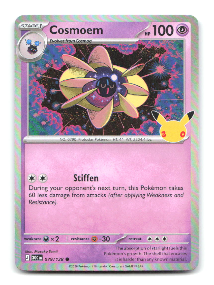 Cosmoem 079/128 30C Pokemon Holo NM