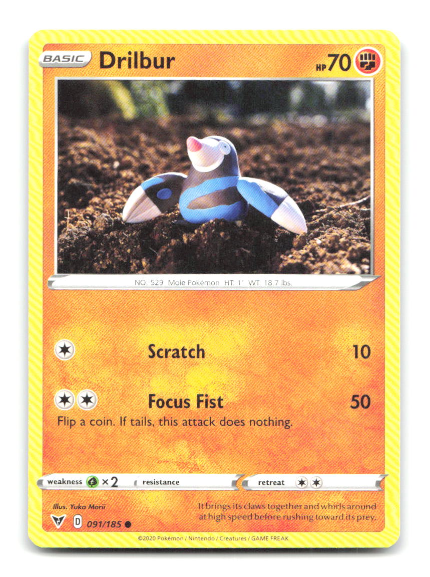 Drilbur 091/185 VIV Pokemon LP