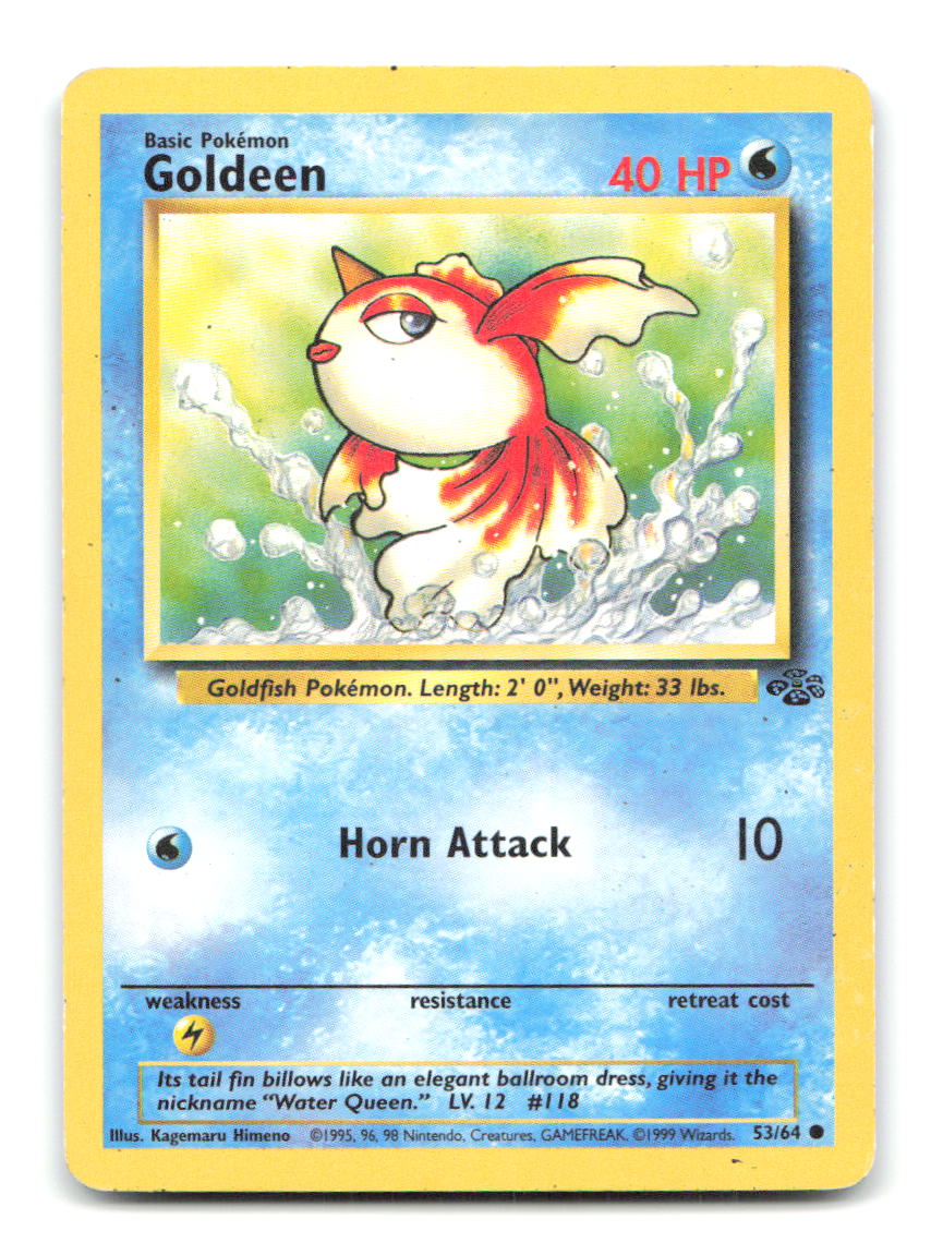 Goldeen 53/64 JU Pokemon Unlimited HP
