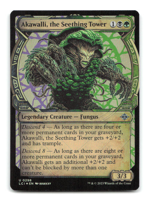 Akawalli, the Seething Tower (Showcase) 298 LCI Magic: The Gathering Foil NM