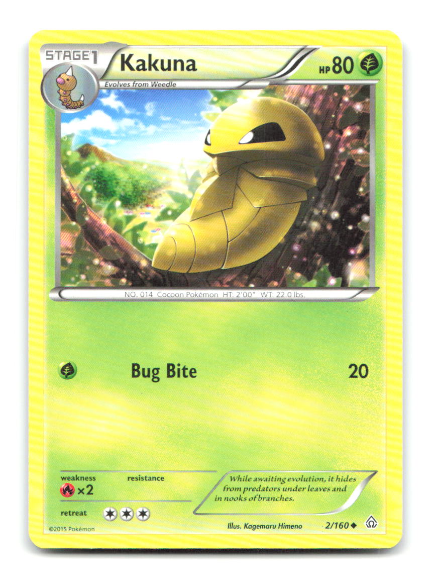 Kakuna 2/160 PRC Pokemon LP