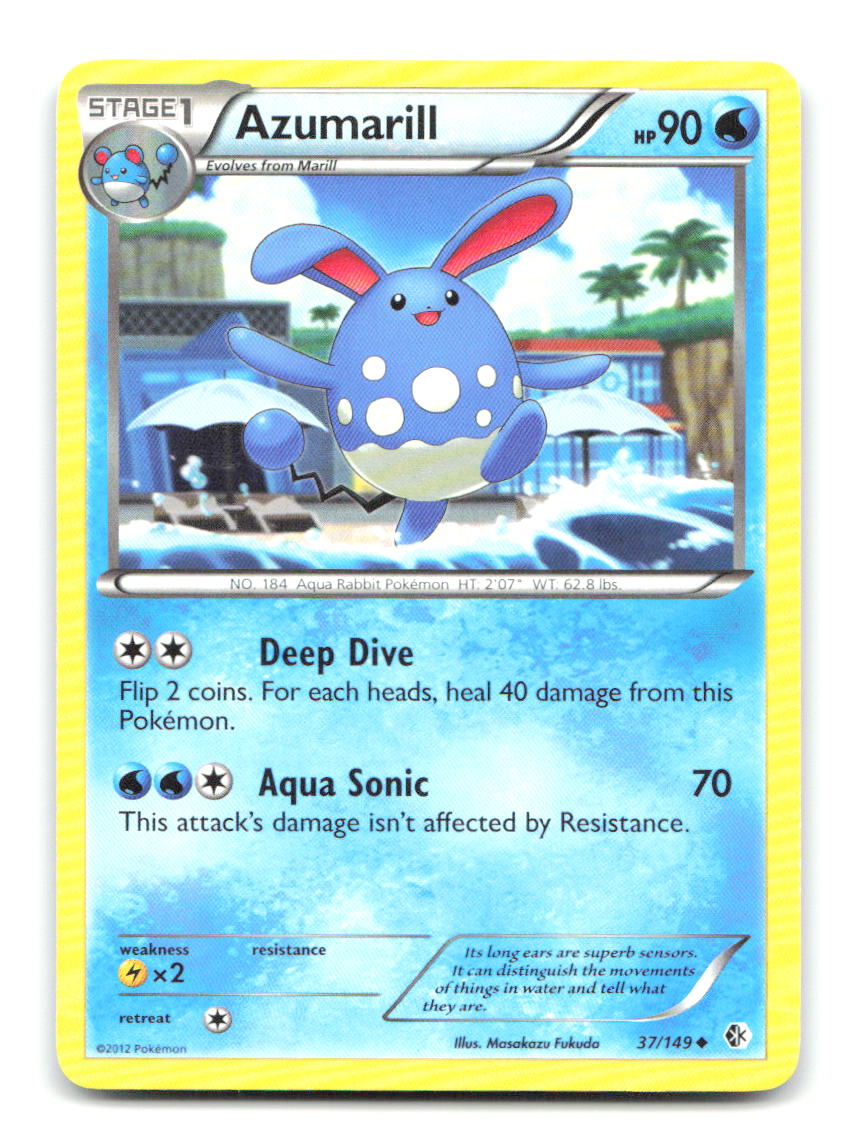 Azumarill 37/149 BCR Pokemon MP