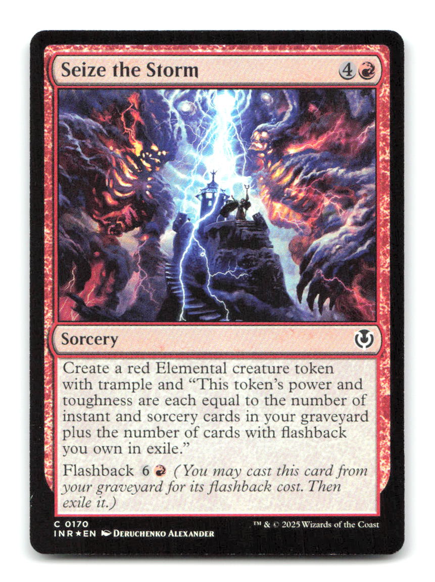 Seize the Storm 170 INR Magic: The Gathering Foil NM