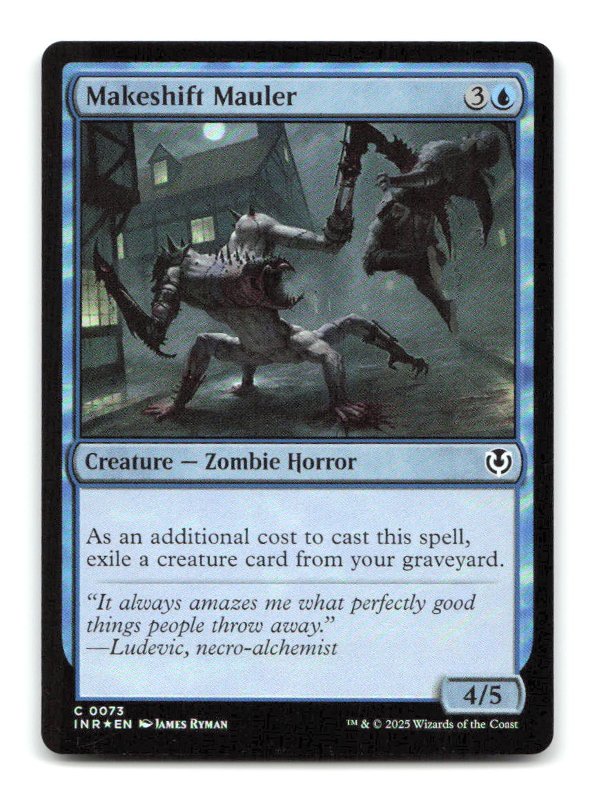 Makeshift Mauler 73 INR Magic: The Gathering Foil NM