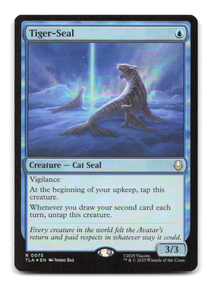 Tiger-Seal 75 TLA Magic: The Gathering Foil NM