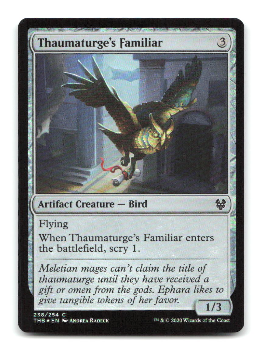 Thaumaturge's Familiar 238 THB Magic: The Gathering Foil NM