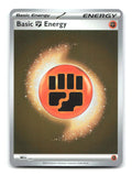 Basic Fighting Energy - 006 6 MEE Pokemon Reverse Holo NM