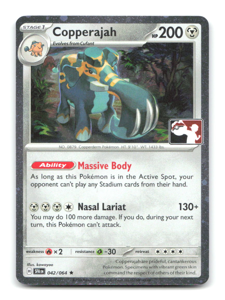 Copperajah 042/064 Pokemon Holo NM