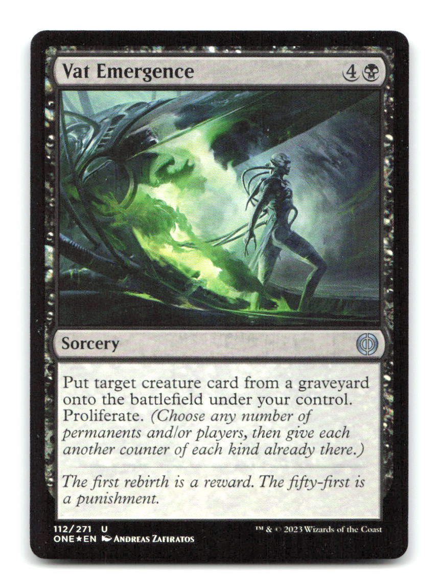 Vat Emergence 112 ONE Magic: The Gathering Foil NM