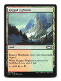Rugged Highlands 249 M21 Magic: The Gathering Foil NM