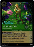 Helga Sinclair - Prepared for Anything 93/204 Wilds Unknown Lorcana Cold Foil NM