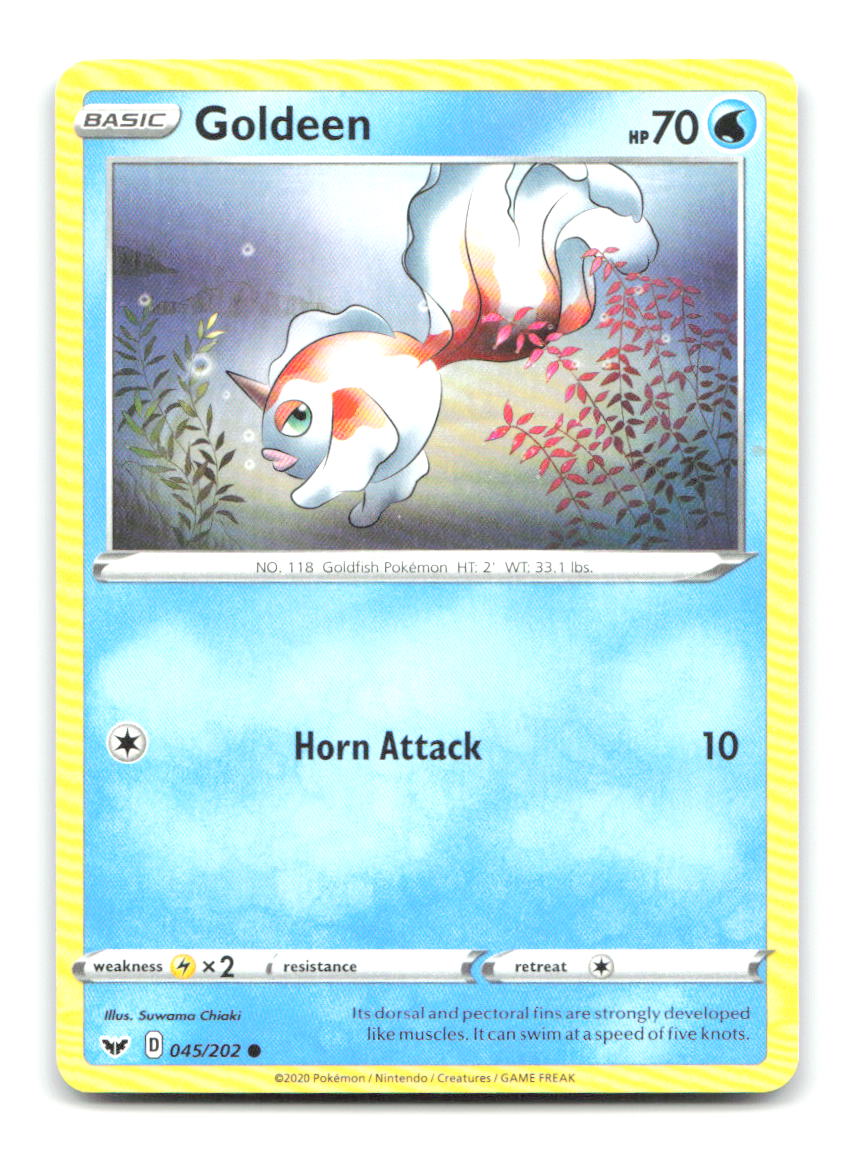 Goldeen 045/202 SSH Pokemon LP