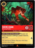 Shere Khan - Menacing Predator 126/204 Rare Rise of the Floodborn Lorcana NM