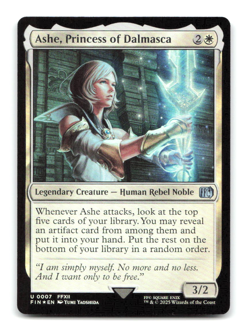 Ashe, Princess of Dalmasca 7 FIN Magic: The Gathering Foil NM