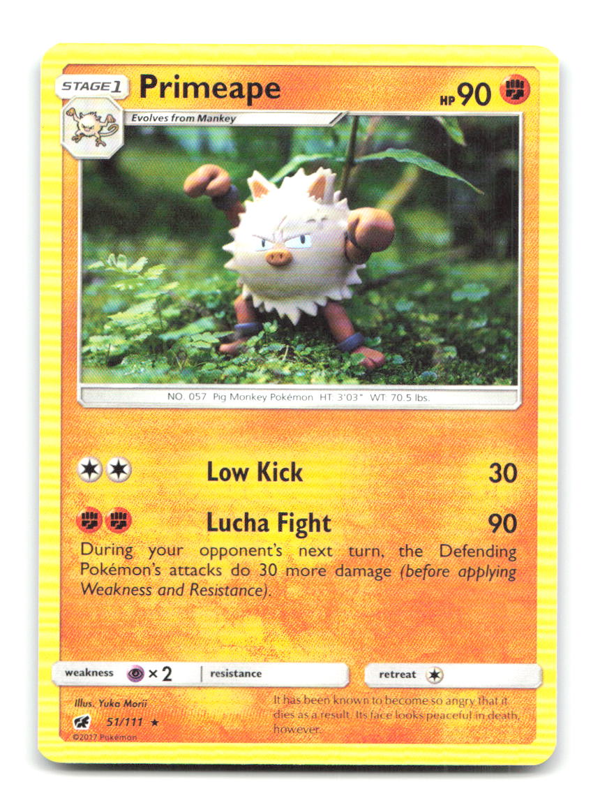 Primeape 51/111 CIN Pokemon LP