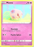 Munna 087/202 Common Sword & Shield Pokemon Heavily Played