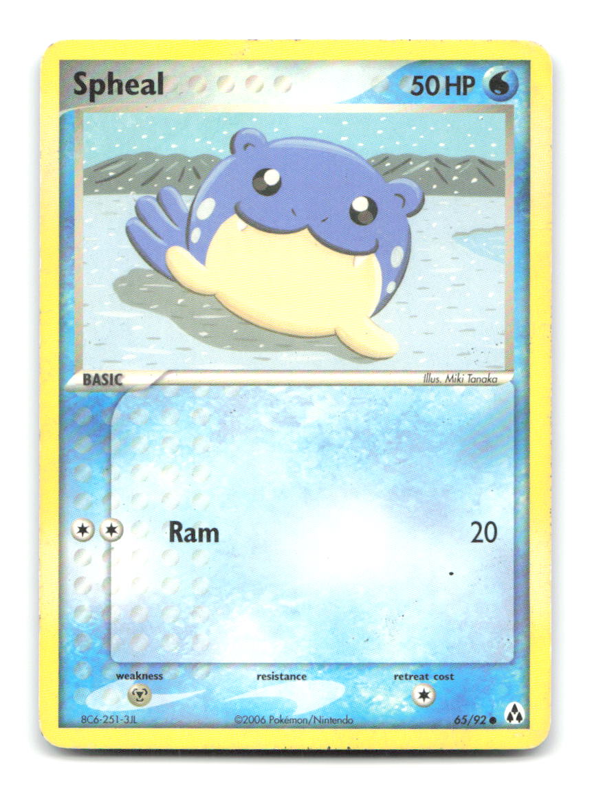 Spheal 65/92 Common Legend Maker Pokemon Heavily Played
