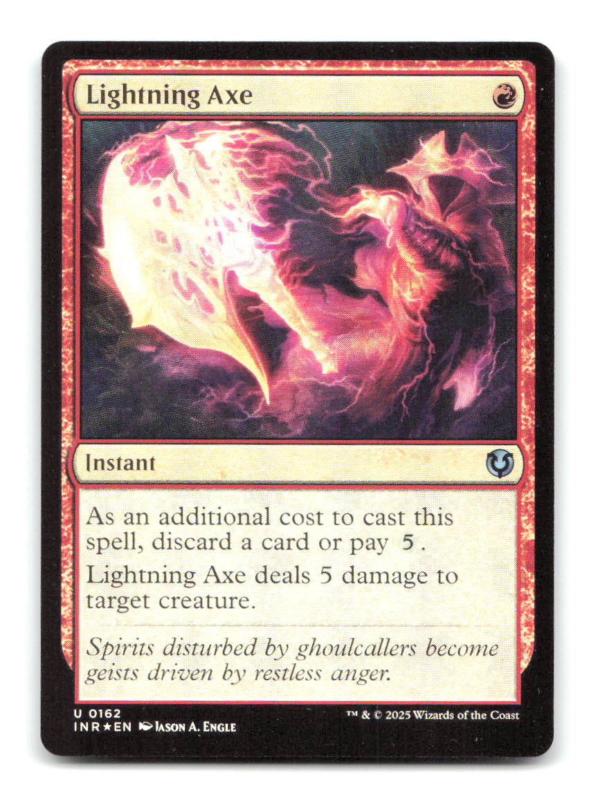 Lightning Axe 162 INR Magic: The Gathering Foil NM