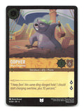 Gopher - Ship's Carpenter 4/204 6 Lorcana Cold Foil NM