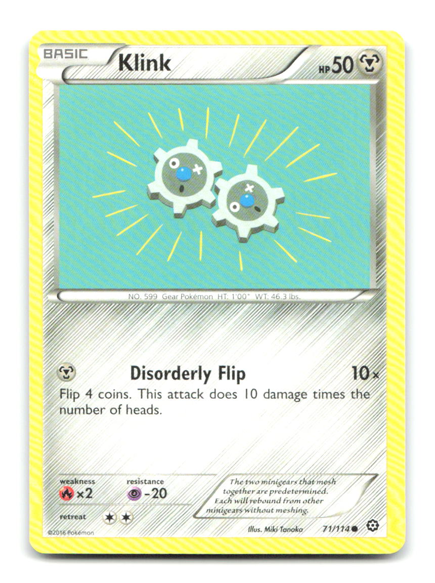 Klink 71/114 STS Pokemon LP