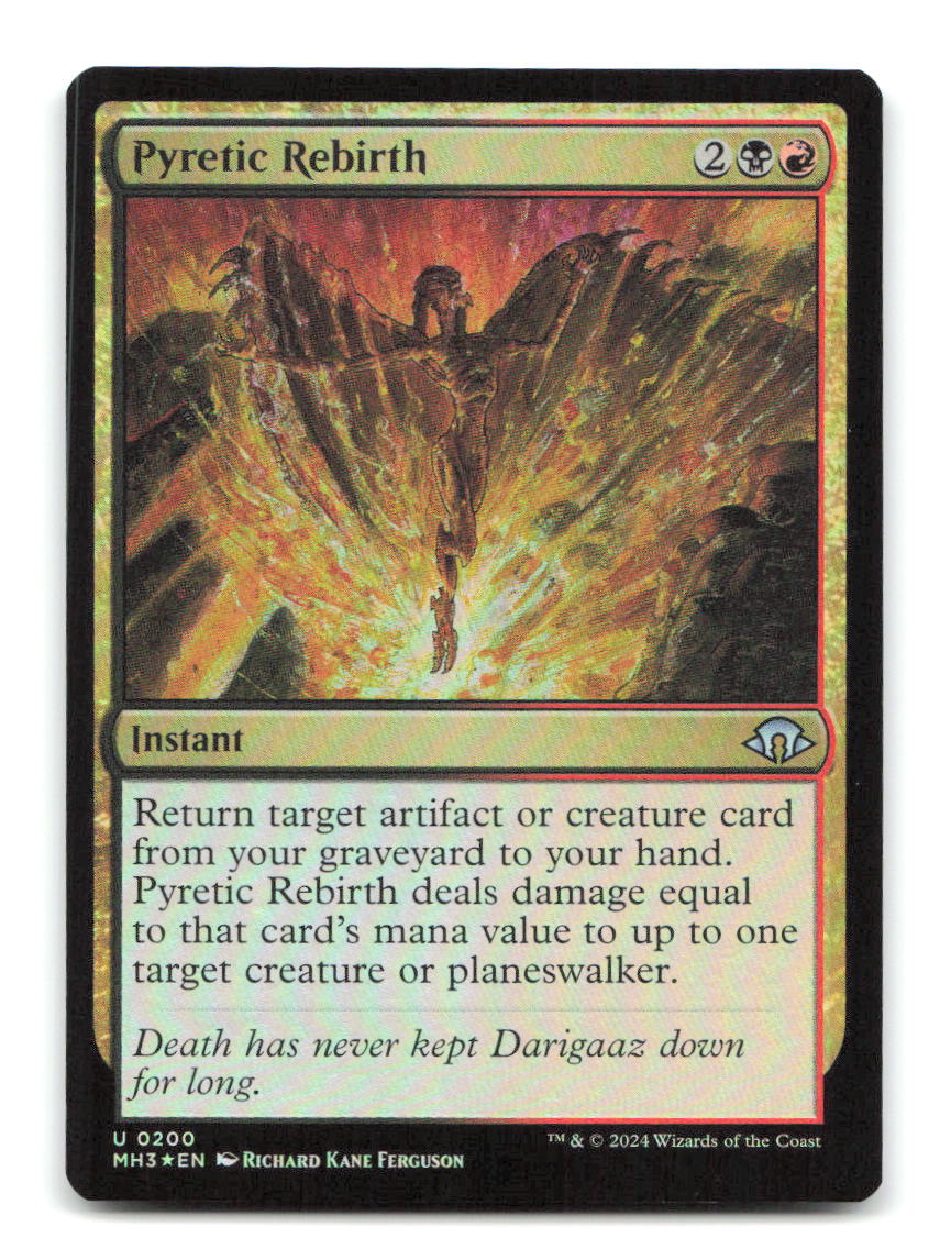Pyretic Rebirth 200 MH3 Magic: The Gathering Foil NM
