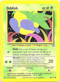 Oddish 68/111 Common Neo Genesis Pokemon Unlimited Moderately Played