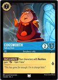 Cogsworth - Talking Clock 143/204 Uncommon Rise of the Floodborn Lorcana NM