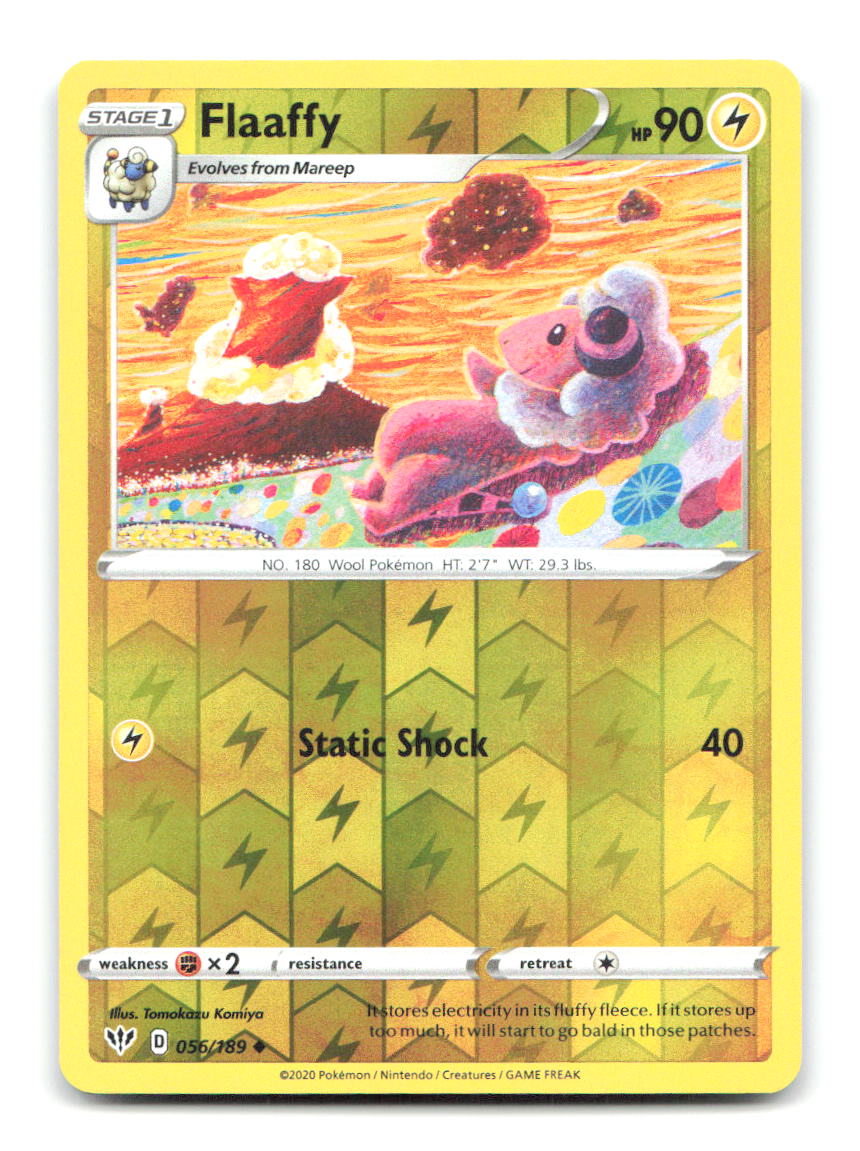 Flaaffy 056/189 DAA Pokemon Reverse Holo NM