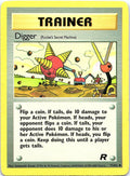 Digger 75/82 Uncommon Team Rocket Pokemon Unlimited Moderately Played