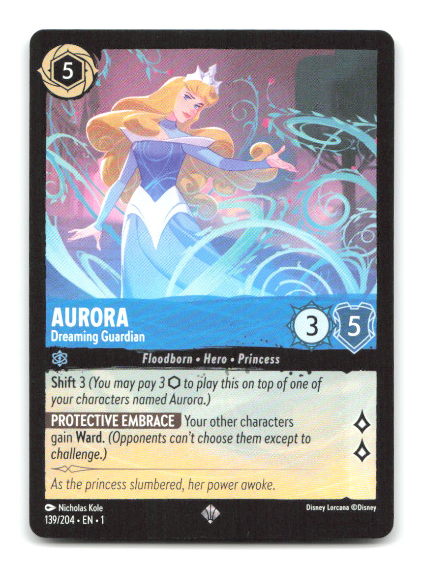Aurora - Dreaming Guardian 139/204 1 Lorcana NM