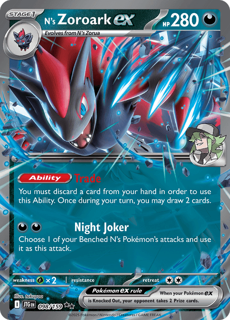 N's Zoroark ex