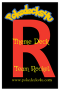 Team Rocket Theme Deck