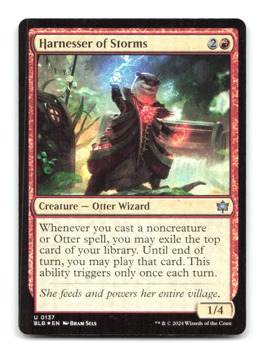 Harnesser of Storms 137 BLB Magic: The Gathering Foil NM