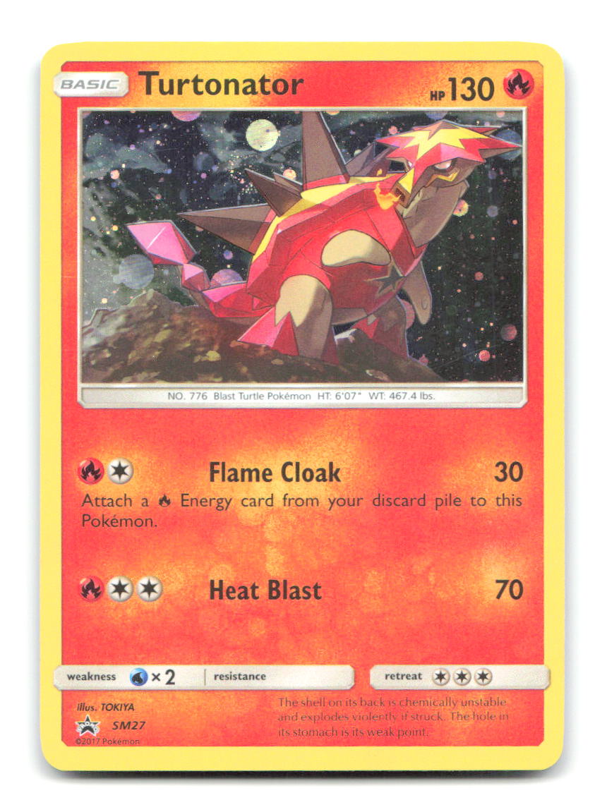 Turtonator - SM27 SMP Pokemon Holo MP