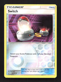 Switch 67/73 Uncommon Shining Legends Pokemon Reverse Holo Lightly Played