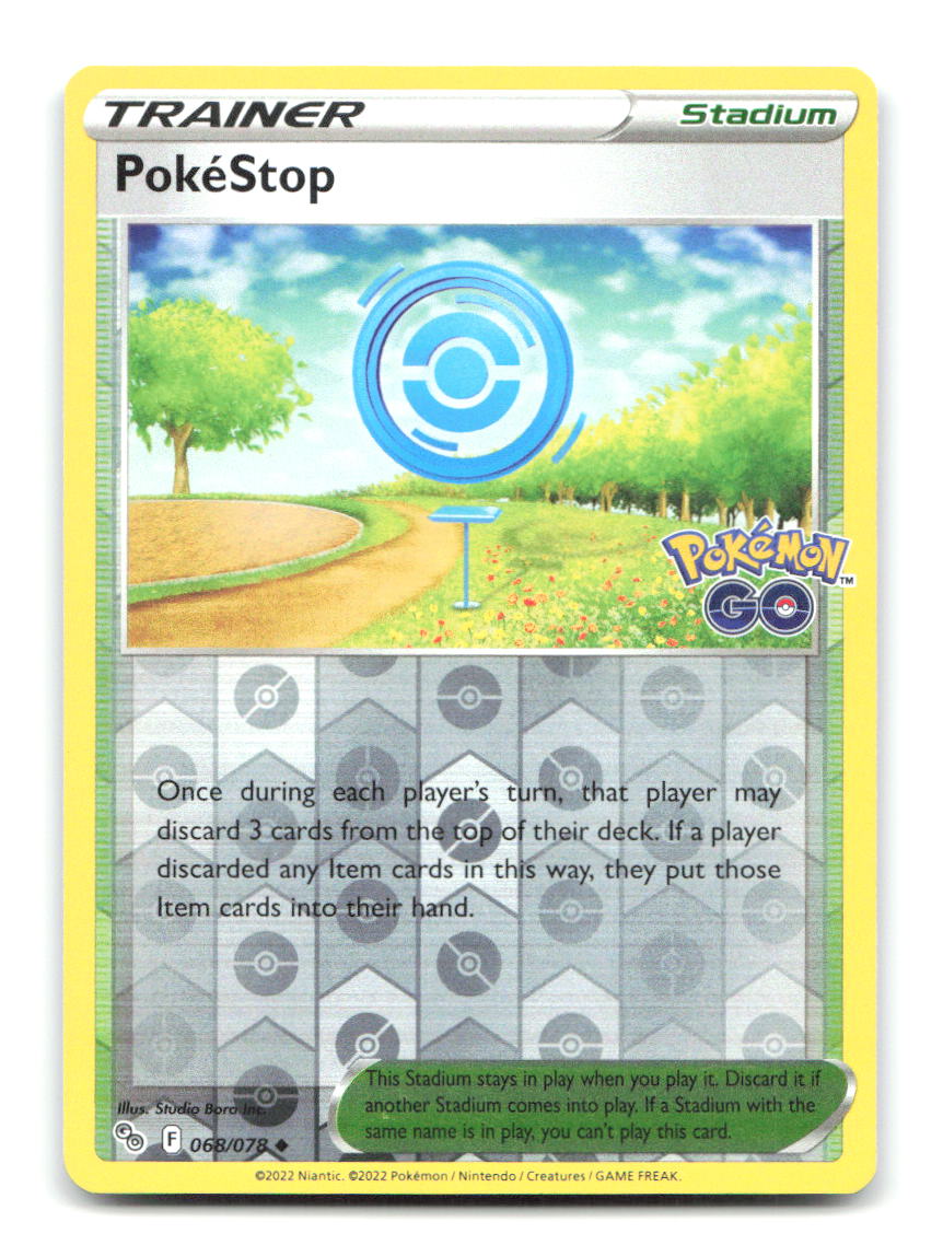 PokeStop 068/078 PGO Pokemon Reverse Holo LP
