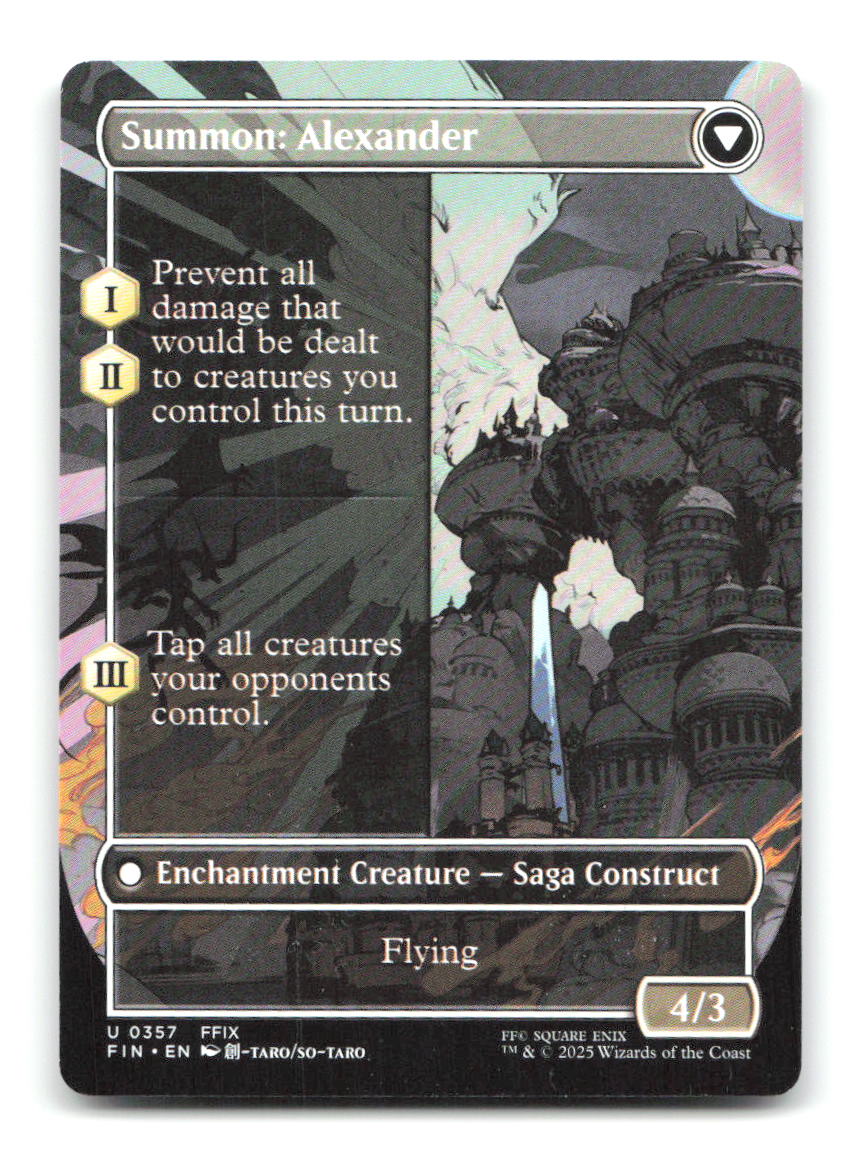Crystal Fragments (Borderless) 357 UC FINAL FANTASY Magic: The Gathering NM
