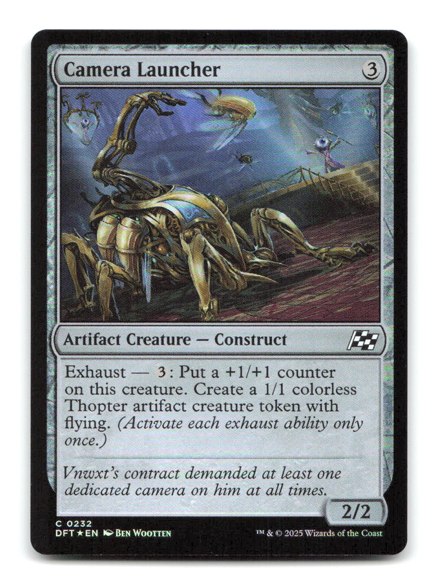 Camera Launcher 232 DFT Magic: The Gathering Foil NM