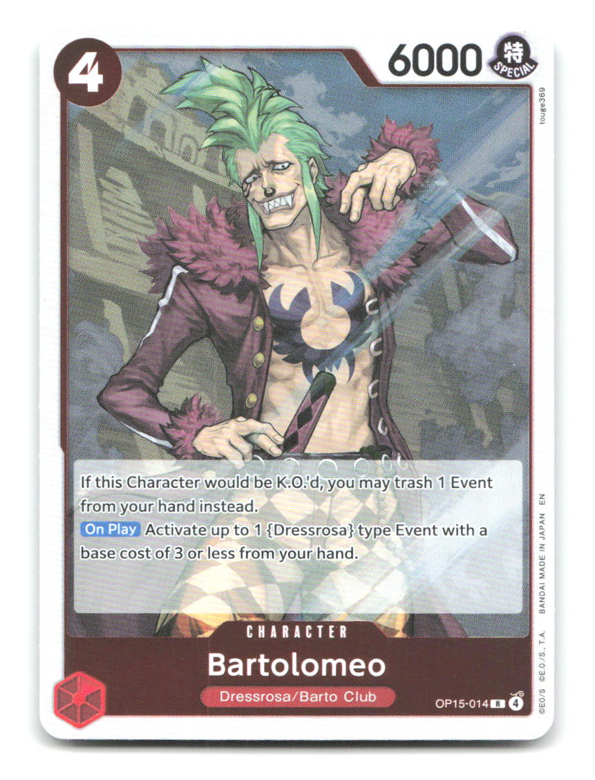 Bartolomeo OP15-014 EB04 One Piece Foil NM