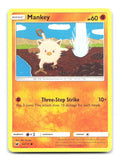 Mankey 50/111 C Crimson Invasion Pokemon LP
