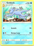 Golduck 41/236 Uncommon Cosmic Eclipse Pokemon Moderately Played