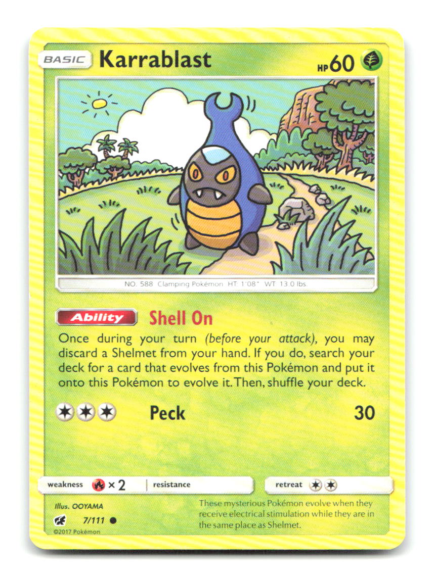 Karrablast 7/111 CIN Pokemon LP