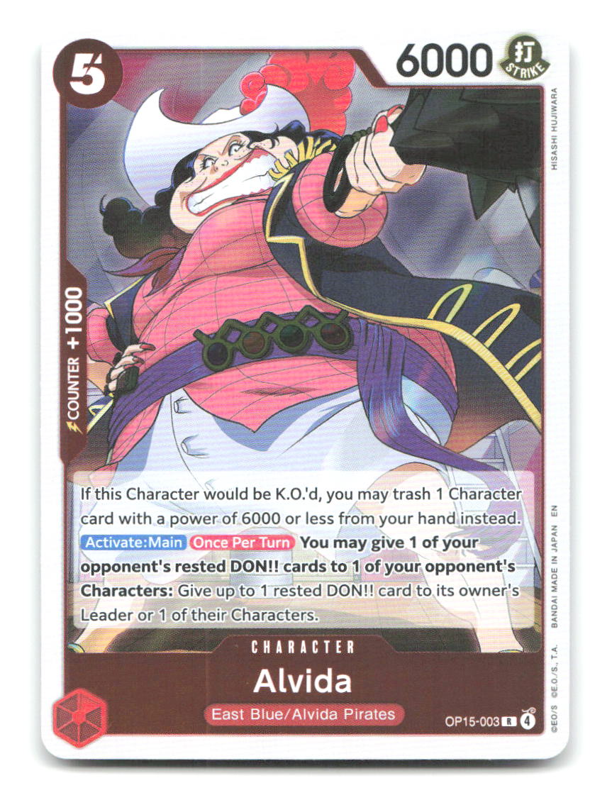 Alvida OP15-003 EB04 One Piece Foil NM