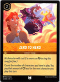 Zero To Hero 32/204 Uncommon Rise of the Floodborn Lorcana Near Mint