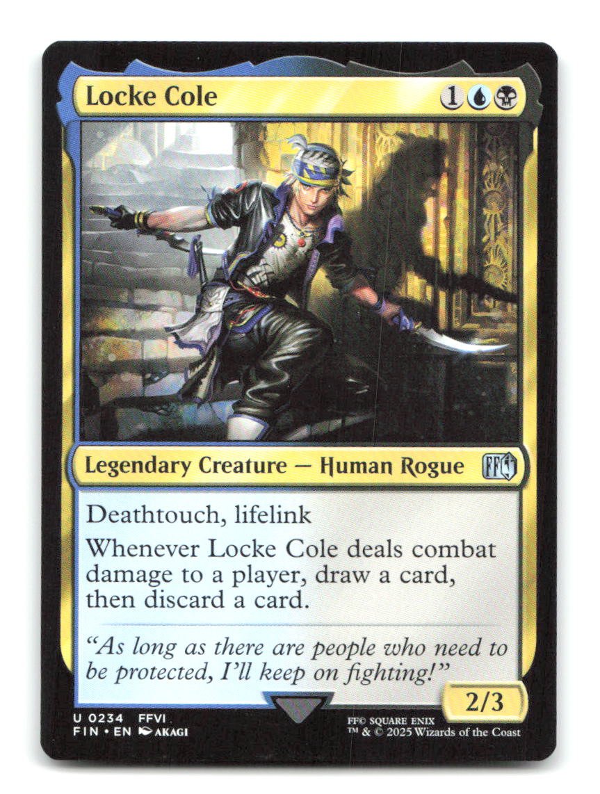 Locke Cole 234 FIN Magic: The Gathering NM