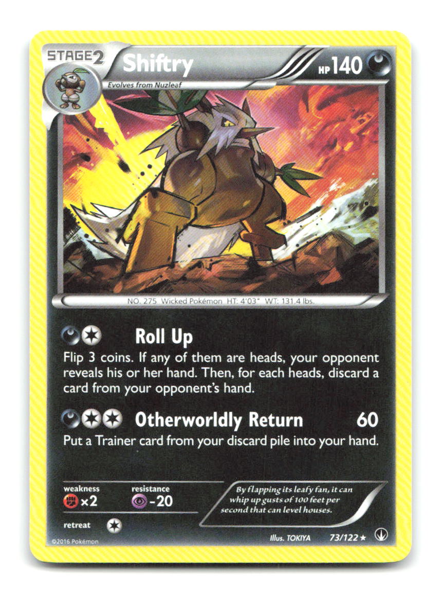 Shiftry 73/122 BKP Pokemon LP